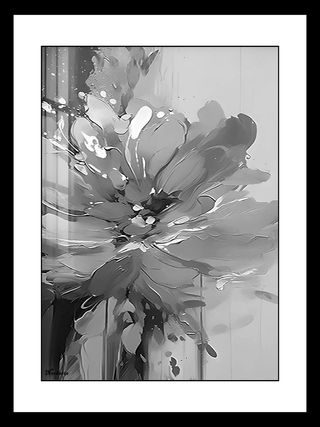 Quadri Astratti in Bianco e Nero per il Soggiorno