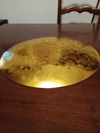 Piatto portata vintage INALTA Luxe oro