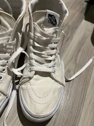 Vans Sk8 Hi Blancas