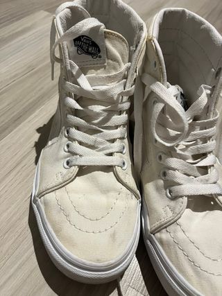 Vans Sk8 Hi Blancas