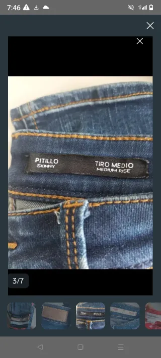 Lote pantalones slim varias marcas