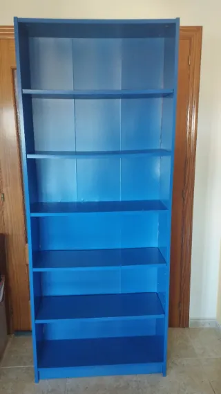 Estantería Billy Ikea Azul