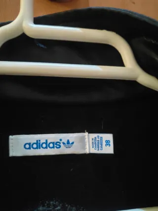 Chaqueta Adidas Vintage Negra