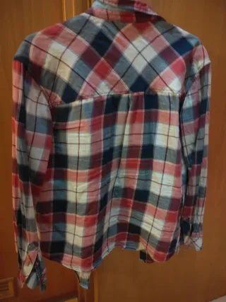 Camisa cuadros Bershka mujer