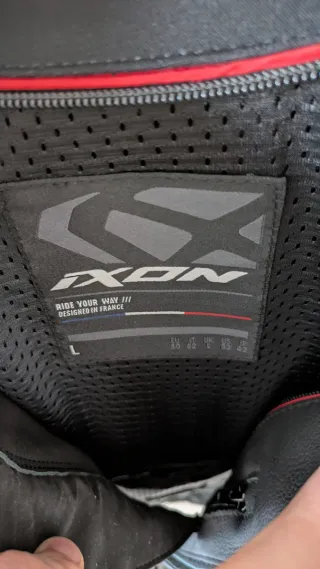 CHAQUETA CUERO IXON VORTEX 2 TALLA L