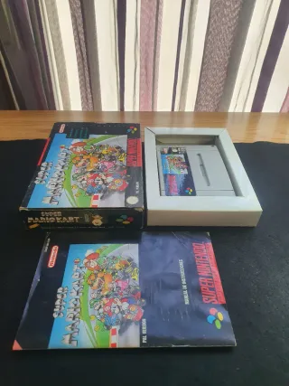 Super Mario Kart SNES ERBE