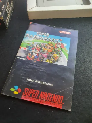 Super Mario Kart SNES ERBE