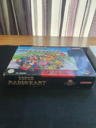 Super Mario Kart SNES ERBE