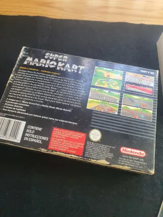 Super Mario Kart SNES ERBE