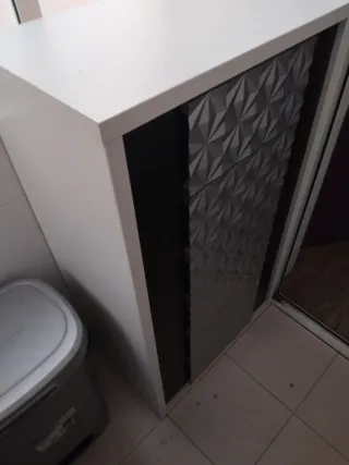 Cajonera moderna diseño geométrico