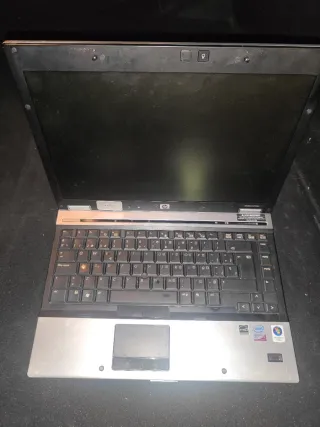 HP Elitebook Portátil Plata y Negro