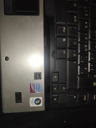 HP Elitebook Portátil Plata y Negro