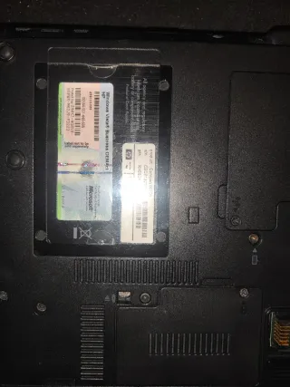 HP Elitebook Portátil Plata y Negro