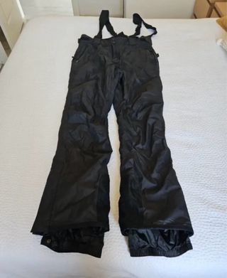 Pantalón de nieve hombre negro. Talla 40.