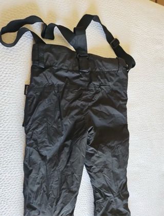 Pantalón de nieve hombre negro. Talla 40.