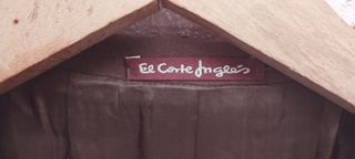 Blazer Lana y Cachemir Vintage Marrón