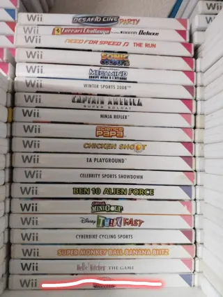 Liquidación Juegos Wii a 4€ unidad!