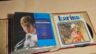 Lote 20 Vinilos 45 RPM Años 70 + Álbum