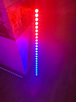 Pack 3 Barras Led Dj + Maleta Transporte