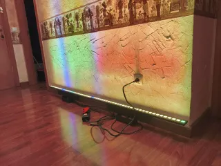 Pack 3 Barras Led Dj + Maleta Transporte