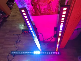 Pack 3 Barras Led Dj + Maleta Transporte