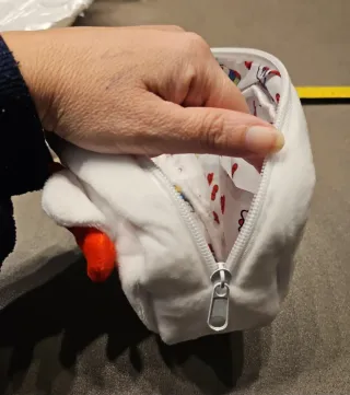 Estuche Hello Kitty Blanco