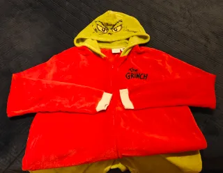 Pijama macacão Grinch XL