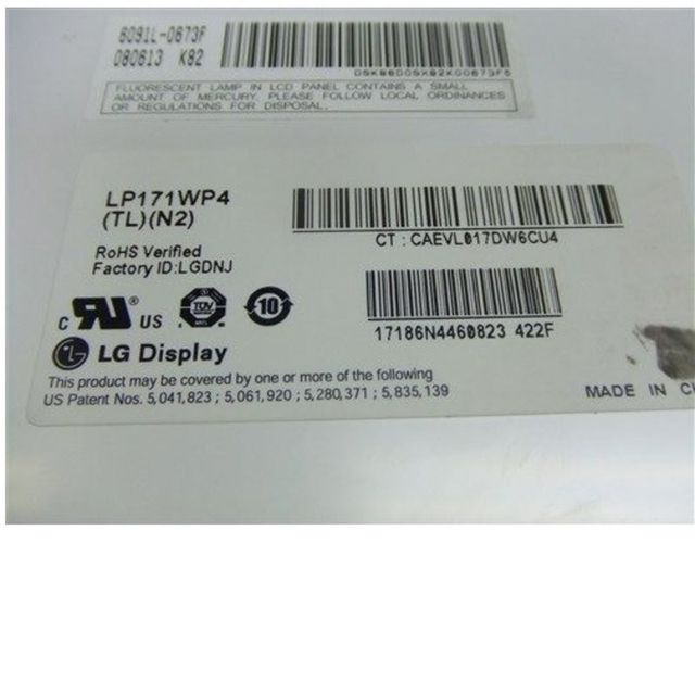 Pantalla portatil LG Philips LP171WP4 (TL) 17.1