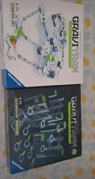 Gioco Gravitax vendibile insieme o singolarmente.