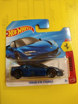 Hot Wheels Ferrari SF90 Stradale Blu