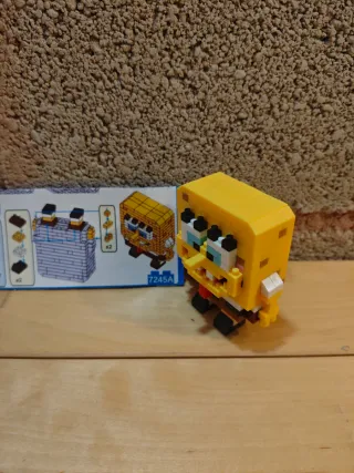 Figura de Bob Esponja de bloques – GRATIS