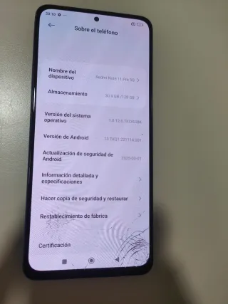 Xiaomi Redmi Note 11 Pro 5G Blu