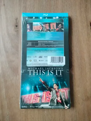 Michael Jackson This Is It Blu-ray Long Box Mexico