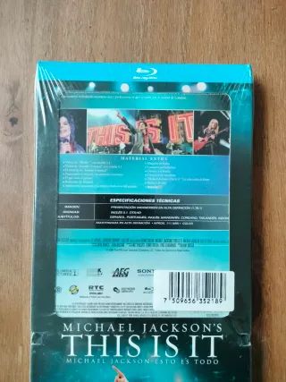 Michael Jackson This Is It Blu-ray Long Box Mexico