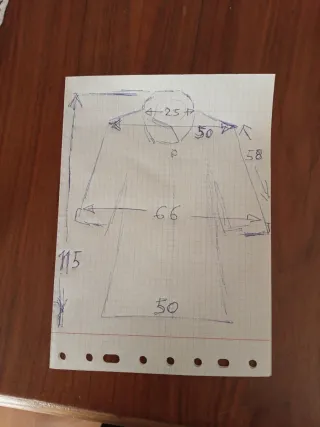 Abrigo de piel auténtica marrón