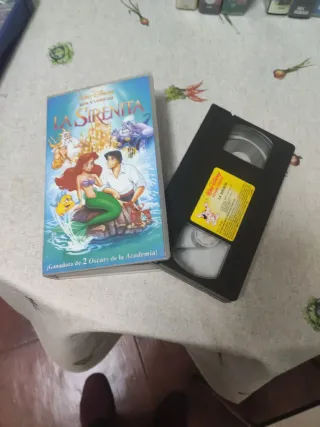 Lote 6 Cintas VHS Disney y Harry Potter
