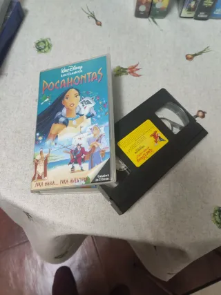Lote 6 Cintas VHS Disney y Harry Potter