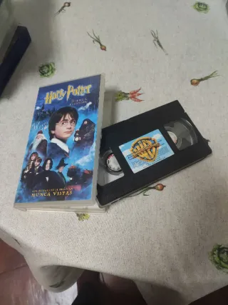 Lote 6 Cintas VHS Disney y Harry Potter