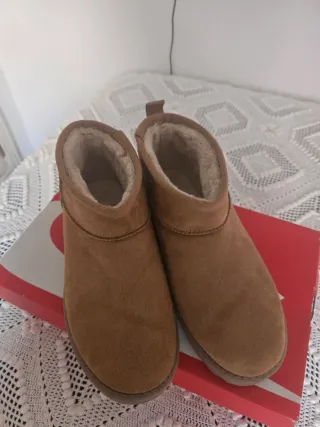 Botines marrones de ante