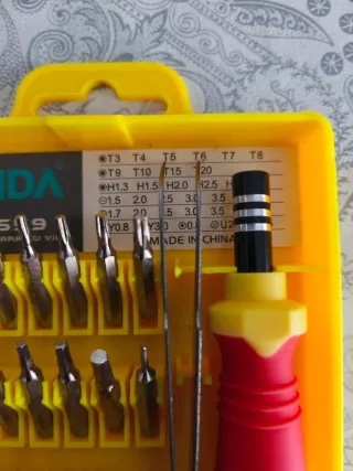 Juego de puntas de destornillador SANDA