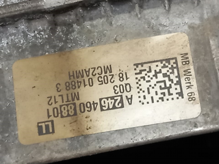 COLUMNA DIRECCION MERCEDES-BENZ CLASE B (BM 246)