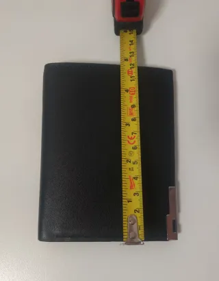 Billetera-Cartera Negra. SIN USAR