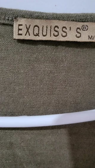 Jersey marrón verde manga larga