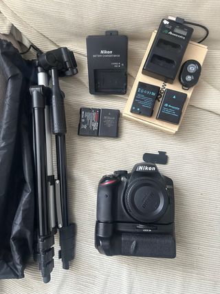 Nikon D3200 solo cuerpo