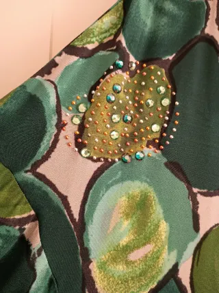 Vestido fiesta punto seda MARIAGRAZIASEVERI