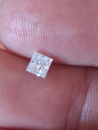 Diamante Princesa y Redondo Blanco