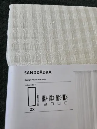 Visillos Ikea Blancos