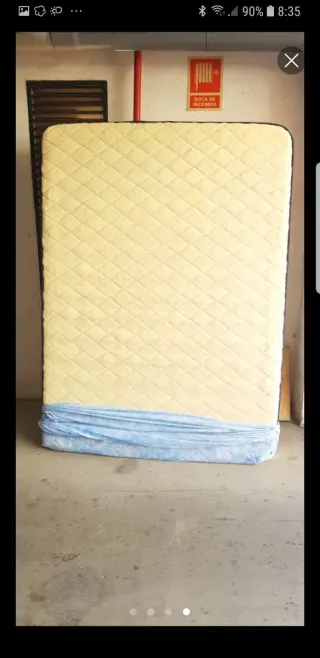Colchón matrimonio sin muelles