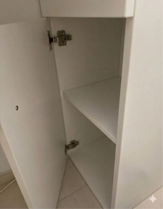 Escritorio blanco lacado 270cm
