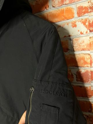 Woolrich Piumino Pelliccia Donna S Nero